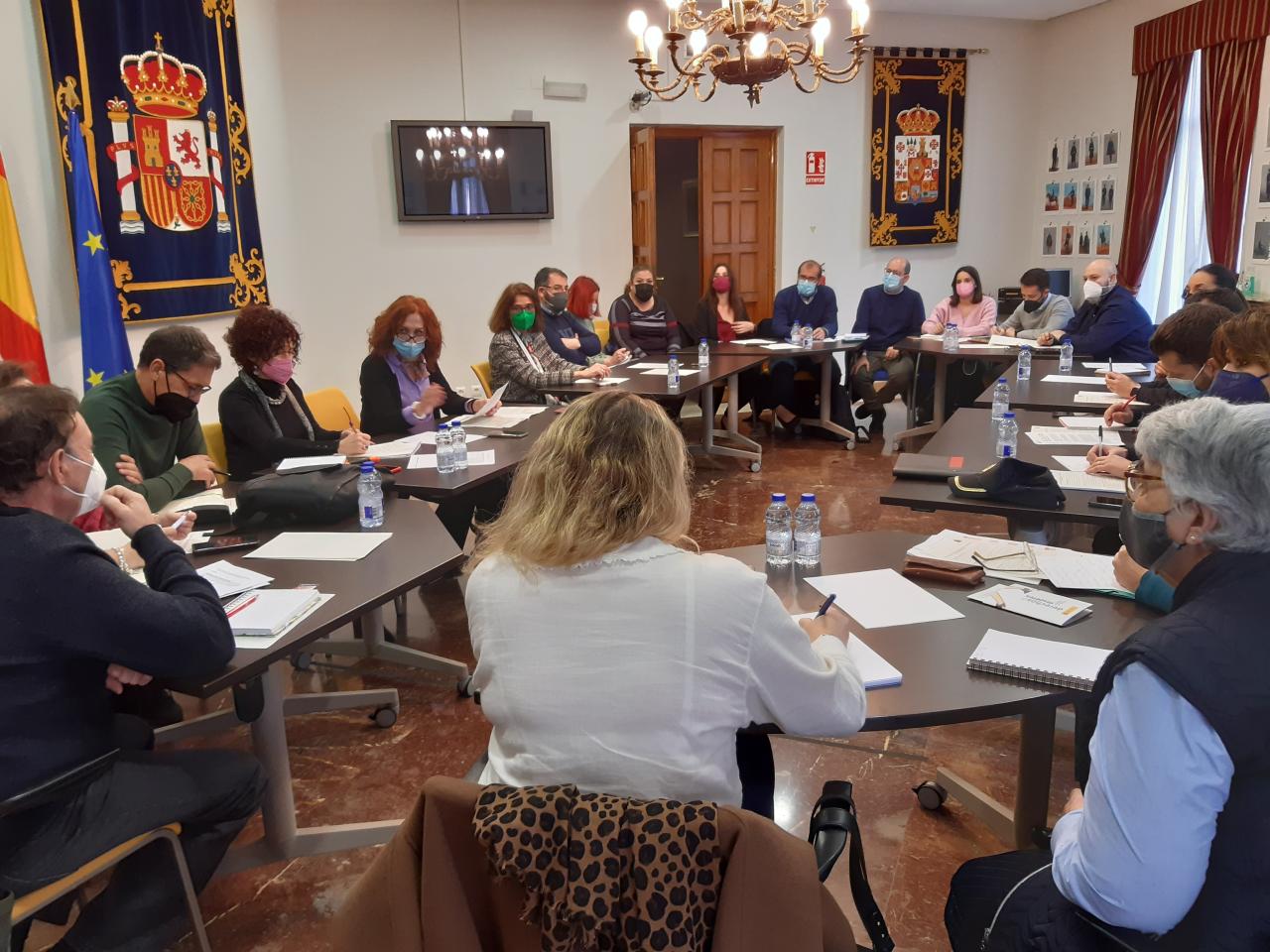 La subdelegada del Gobierno de España en la provincia de Ciudad Real preside la reunión de coordinación para actuar contra  la trata de mujeres con fines de explotación sexual