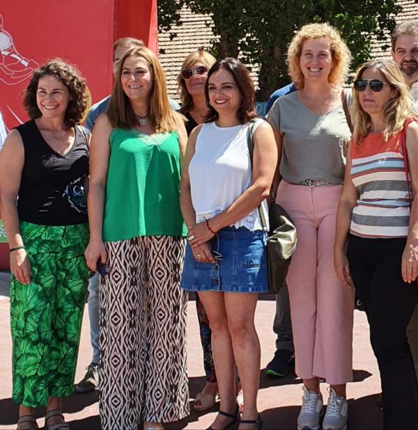 La delegada del Gobierno asiste a la segunda jornada del  Open de Castilla y León – Villa de El Espinar