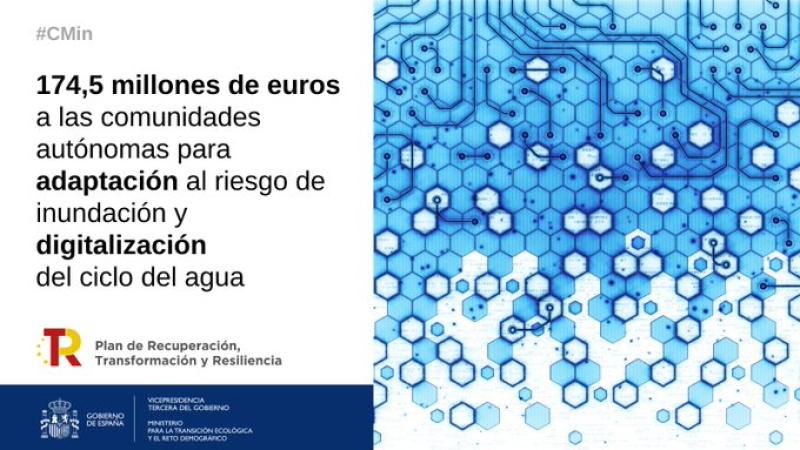 El Gobierno destina más de 24,4 millones de euros a Cataluña para la adaptación al riesgo de inundación y la digitalización del ciclo del agua