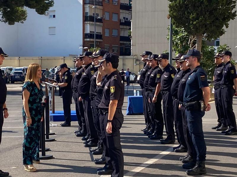 <br/>Presentación de los 143  nuevos Policías Nacionales en prácticas para la provincia de Valencia<br/>
