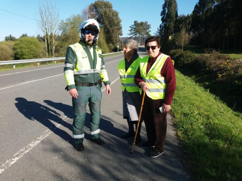 La DGT y la Guardia Civil desarrollan la semana próxima una campaña especial de sensibilización destinada a los usuarios más vulnerables de las carreteras de Galicia

