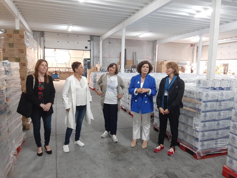 María Rivas informa de la entrega de 700.000 kilos de alimentos a entidades sociales de la provincia gracias al Programa de Ayuda Alimentaria del Ministerio de Agricultura 
 